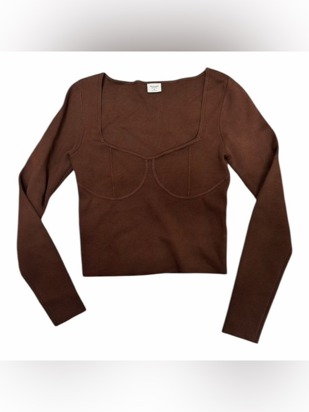 Abercrombie Corset Sweater Top
